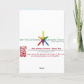 Pour Fêtes Annuelles Cartes de Noël Rolling Hills (Dos)