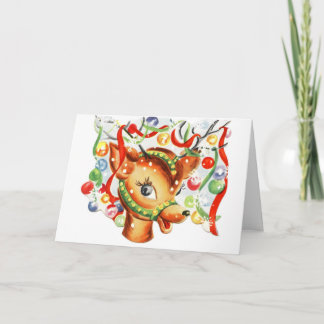 Pour Fêtes Annuelles Cartes de Noël Vintage