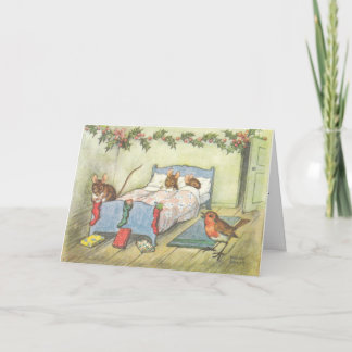 Pour Fêtes Annuelles Cartes de Noël Vintage