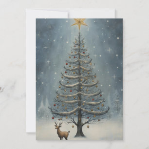 Pour Fêtes Annuelles Cartes de Noël Vintage - Cartes de Noël Uniques