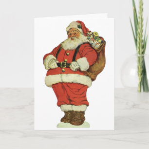 Pour Fêtes Annuelles Cartes de Noël vintage faciles à personnaliser