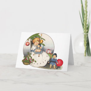 Pour Fêtes Annuelles Cartes de Noël vintage faciles à personnaliser