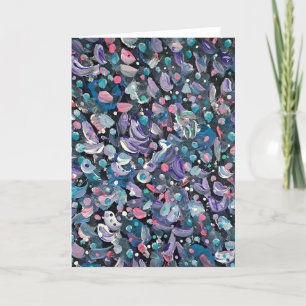 Pour Fêtes Annuelles Cartes de notes vierges de mer