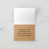 Pour Fêtes Annuelles Cartes de Nuit enneigée (Intérieur)