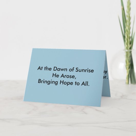 Pour Fêtes Annuelles Cartes de Pâques (Religieuses) (Devant)