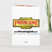 Pour Fêtes Annuelles Cartes de prison - beauté et esprit (Dos)