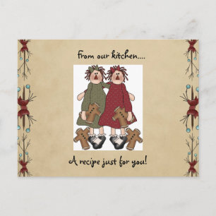 Pour Fêtes Annuelles Cartes de recette de vacances