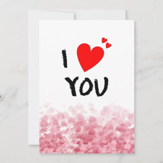 Pour Fêtes Annuelles Cartes de Saint Valentin (Devant)