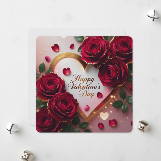 Pour Fêtes Annuelles Cartes de Saint Valentin (Devant/Arrière en situation)