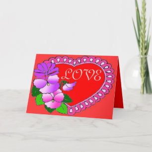 POUR FÊTES ANNUELLES CARTES DE SALUT DE LA JOURNÉE VALENTINES - DEVIS D