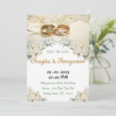 Pour Fêtes Annuelles Cartes de Soirée de Mariage. (Debout devant)