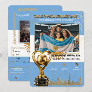Pour Fêtes Annuelles Cartes de souvenirs de football mondial 2026