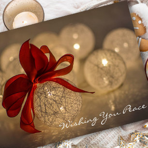 Pour Fêtes Annuelles Cartes de Sympathie Noël   Nous vous souhaitons la