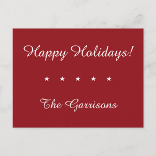 Pour Fêtes Annuelles Cartes de table Vacances entièrement personnalisab