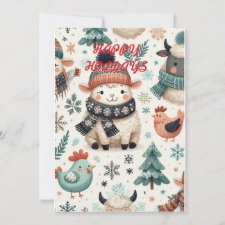Pour Fêtes Annuelles Cartes de vacances