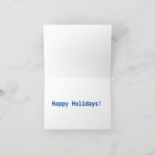 Pour Fêtes Annuelles Cartes de vacances (Intérieur)