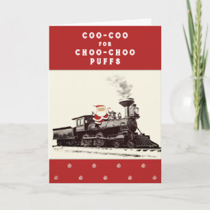 Pour Fêtes Annuelles Cartes de vacances du Train de Noël