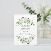 Pour Fêtes Annuelles Cartes de voeux (Debout devant)