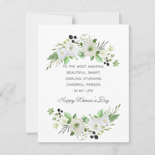 Pour Fêtes Annuelles Cartes de voeux (Devant)