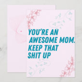 Pour Fêtes Annuelles Cartes de voeux (Devant / Derrière)