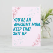 Pour Fêtes Annuelles Cartes de voeux (Debout devant)