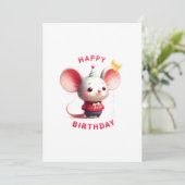 Pour Fêtes Annuelles Cartes de voeux (Debout devant)