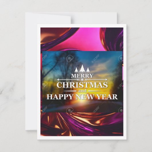 Pour Fêtes Annuelles Cartes de voeux (Devant)