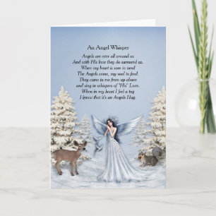 Pour Fêtes Annuelles Cartes de voeux Angel Whisper