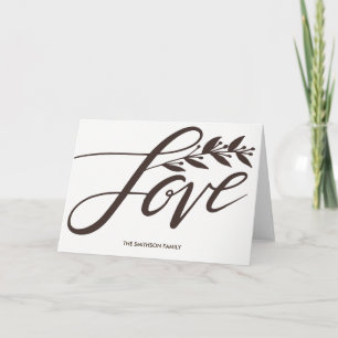 Pour Fêtes Annuelles Cartes de voeux d'amour
