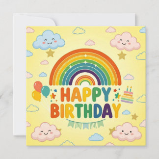 Pour Fêtes Annuelles Cartes de vœux d'anniversaire 