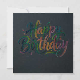 Pour Fêtes Annuelles Cartes de vœux d'anniversaire 