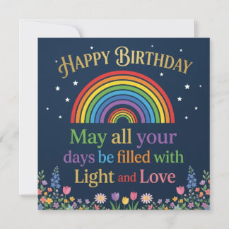 Pour Fêtes Annuelles Cartes de vœux d'anniversaire 