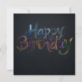Pour Fêtes Annuelles Cartes de vœux d'anniversaire 