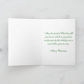 Pour Fêtes Annuelles Cartes de voeux de Noël (Intérieur)