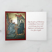 Pour Fêtes Annuelles Cartes de voeux de Noël (Intérieur)