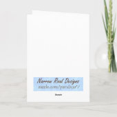 Pour Fêtes Annuelles Cartes de voeux de Noël de la ferme Red Barn (Dos)