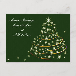 Pour Fêtes Annuelles Cartes de voeux de Noël de l'entreprise