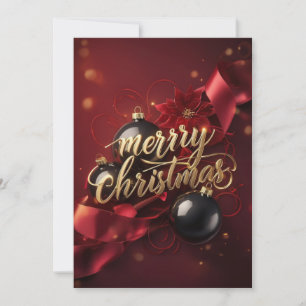Pour Fêtes Annuelles Cartes de vœux de Noël Joyeux Noël