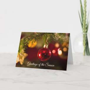Pour Fêtes Annuelles Cartes de vœux de Noël Ornements Saison