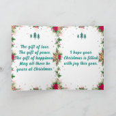 Pour Fêtes Annuelles Cartes de voeux de Noël personnalisées (Intérieur)