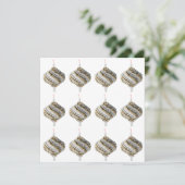 Pour Fêtes Annuelles Cartes de voeux et de notes de vacances (Debout devant)