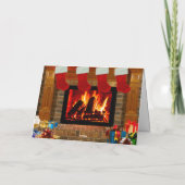 Pour Fêtes Annuelles Cartes de voeux et de notes de vacances (Dos)