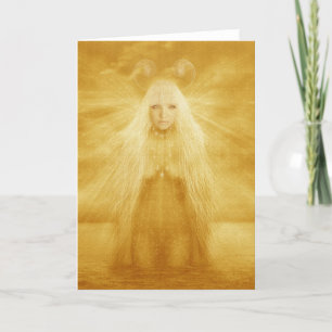 Pour Fêtes Annuelles Cartes de voeux féeriques