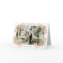 Cartes de voeux Feuilles