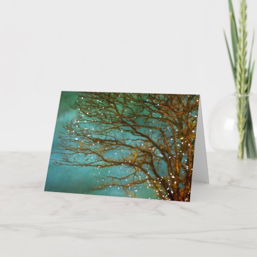 Pour Fêtes Annuelles Cartes de voeux magiques (Devant)