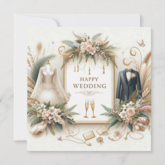 Pour Fêtes Annuelles Cartes de voeux Mariages joyeuses