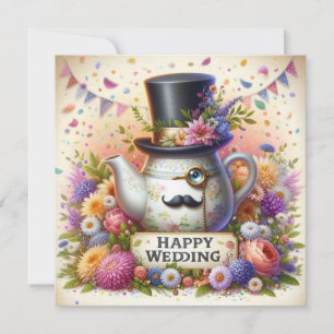 Pour Fêtes Annuelles Cartes de voeux Mariages joyeuses
