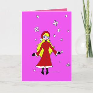 Pour Fêtes Annuelles Cartes de voeux souples.