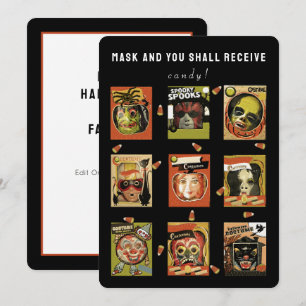 Pour Fêtes Annuelles Cartes d'Halloween amusantes