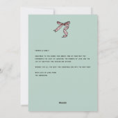 Pour Fêtes Annuelles Cartes d'illustrations de vacances dessinées à la  (Dos)